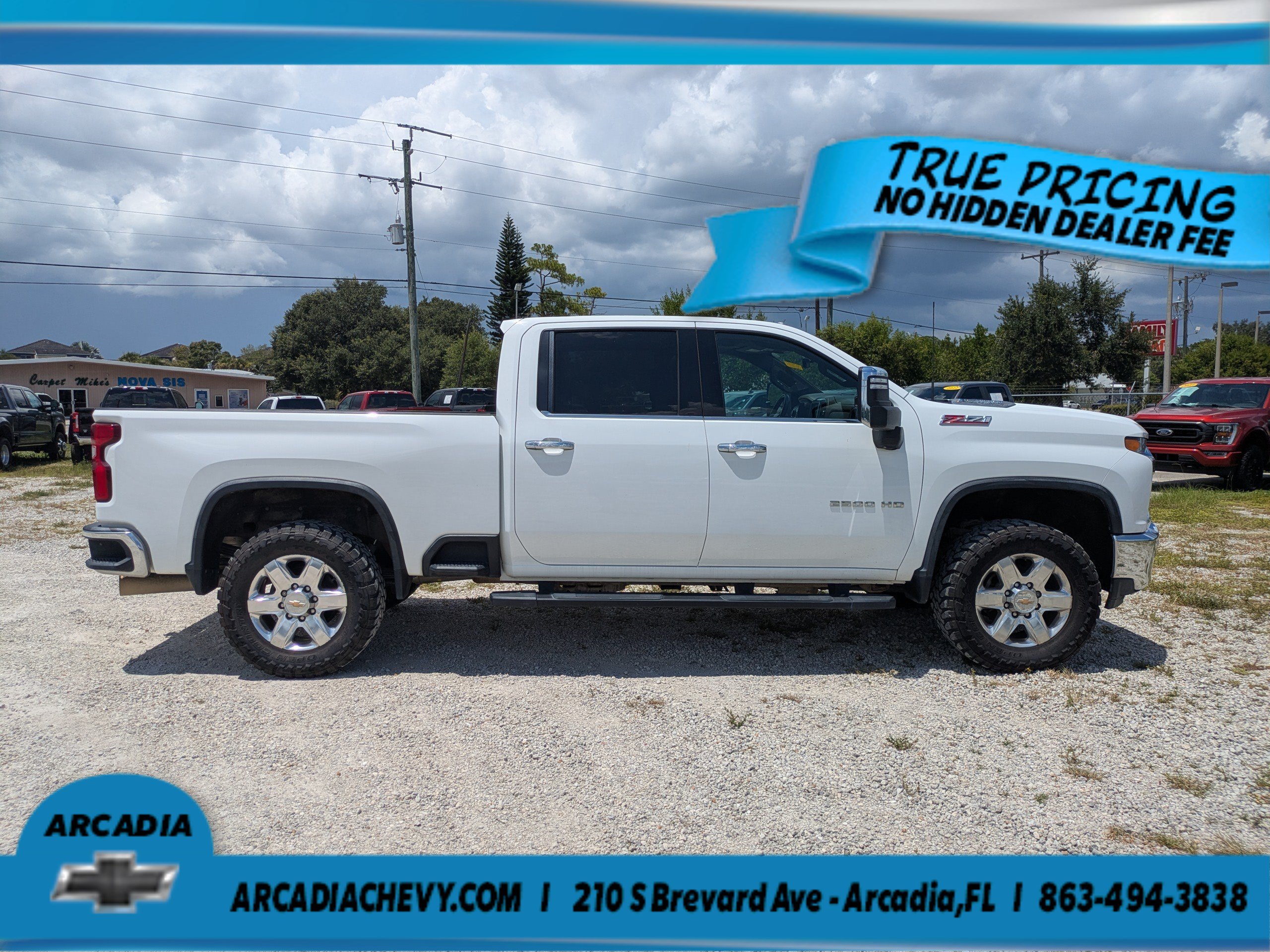 Used 2021 Chevrolet Silverado 2500 LTZ w/ LTZ Premium Package AWD/4WD image 3