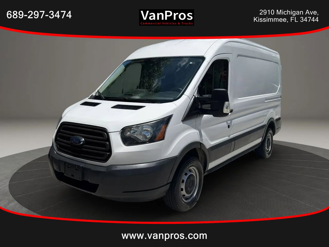 Used 2017 Ford Transit 250 130 Medium Roof RWD image 1