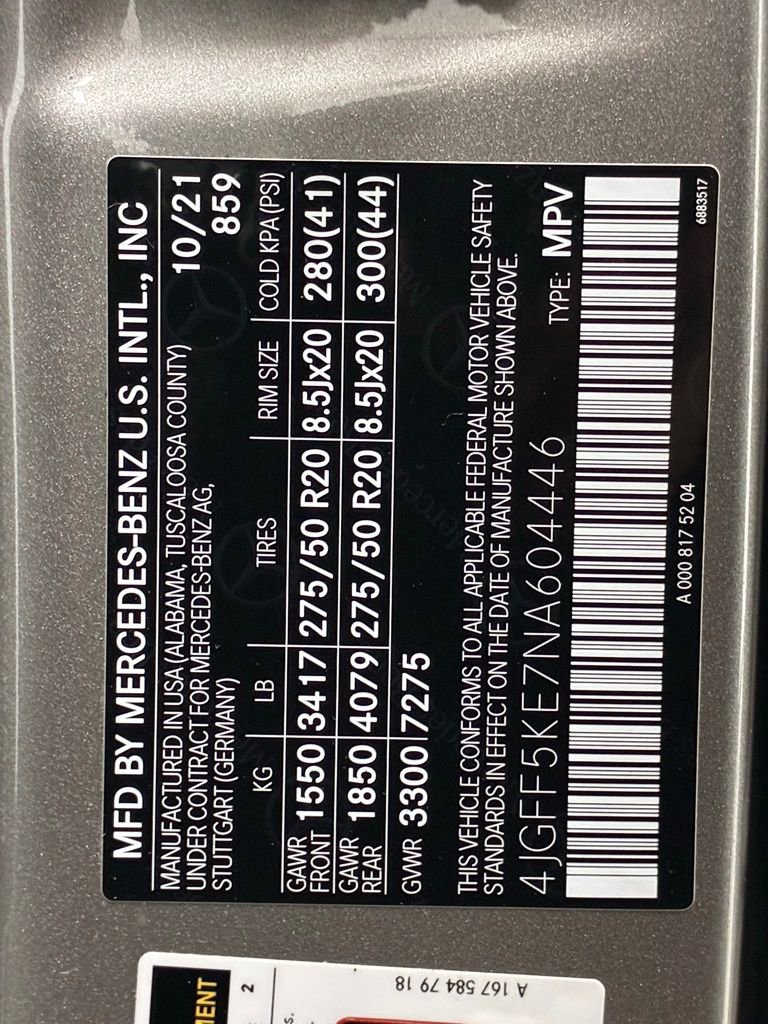 Used 2022 Mercedes-Benz GLS 450 4MATIC image 61