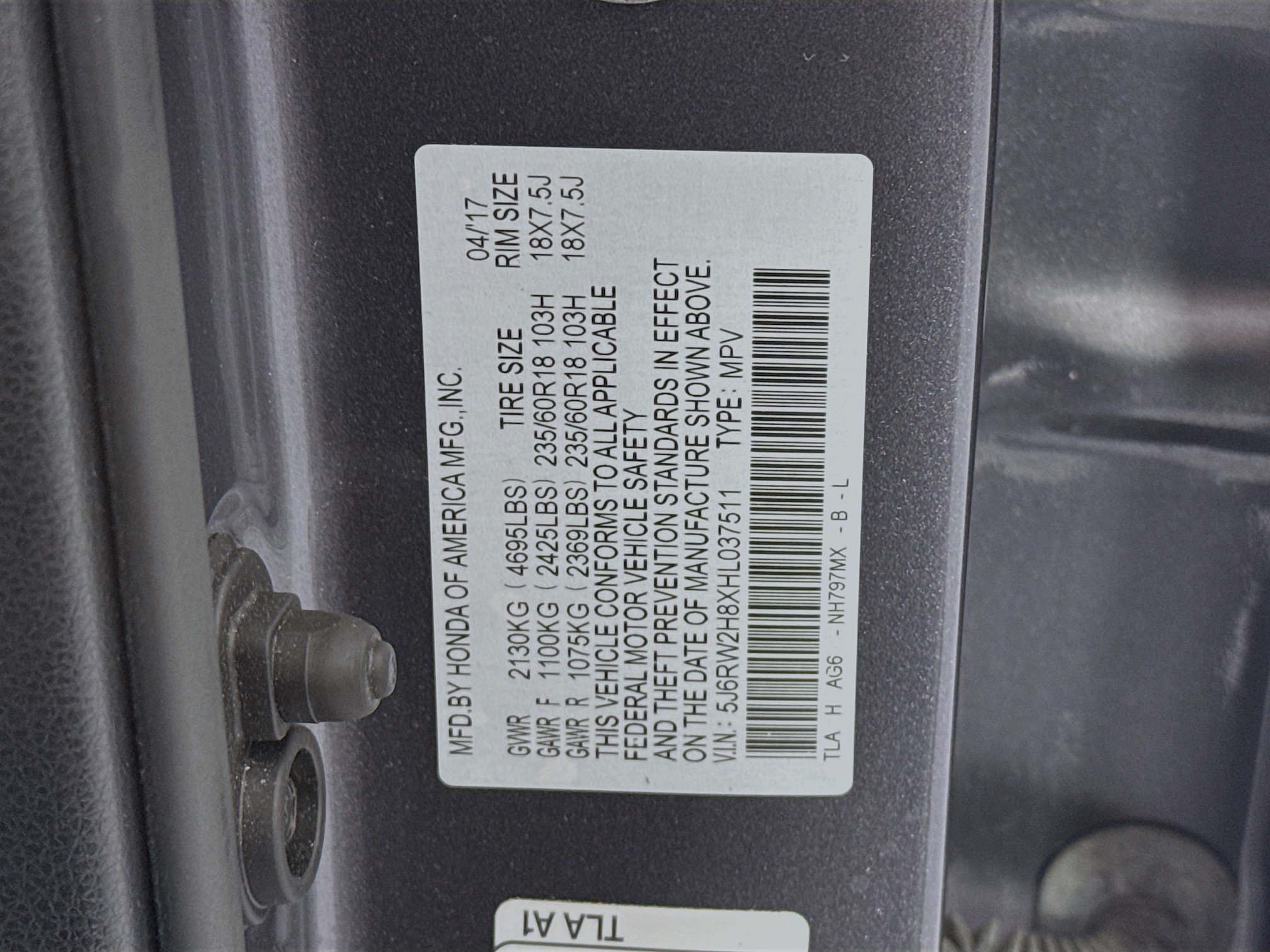 Certified 2017 Honda CR-V EX-L image 33