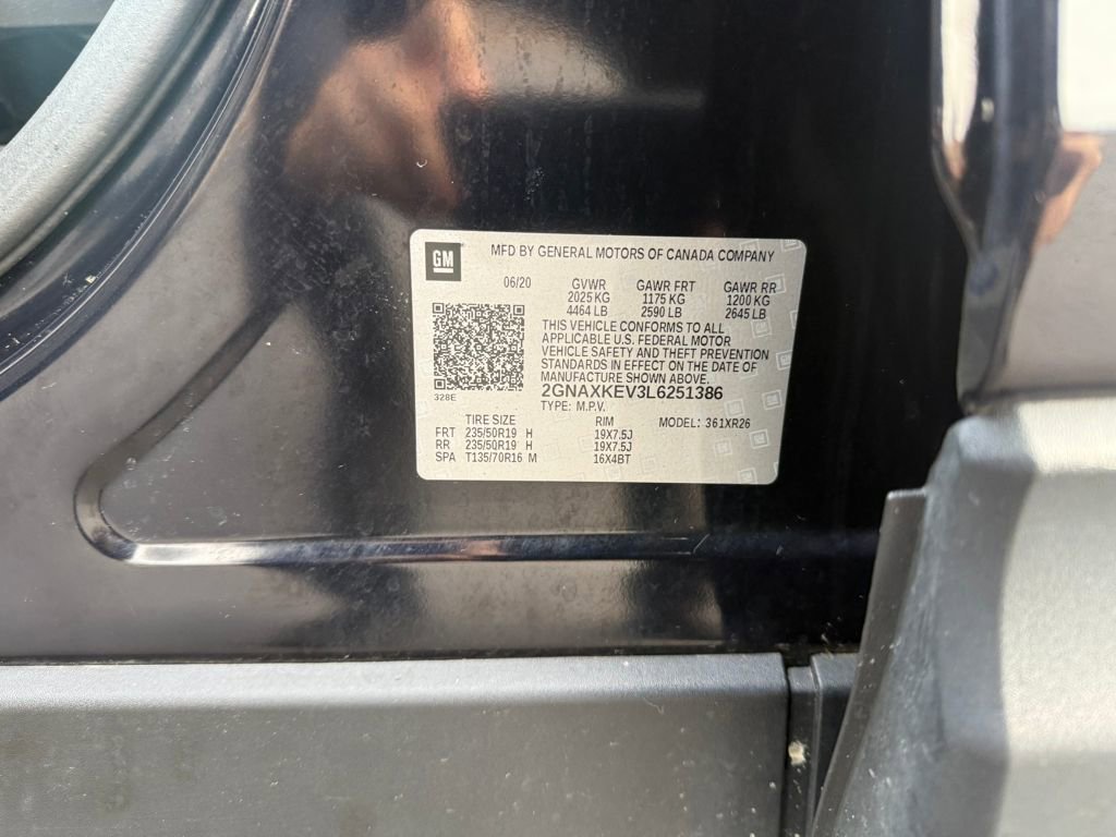 Used 2020 Chevrolet Equinox LT w/ Sport Edition image 27