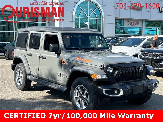 Certified 2022 Jeep Wrangler Unlimited Sahara