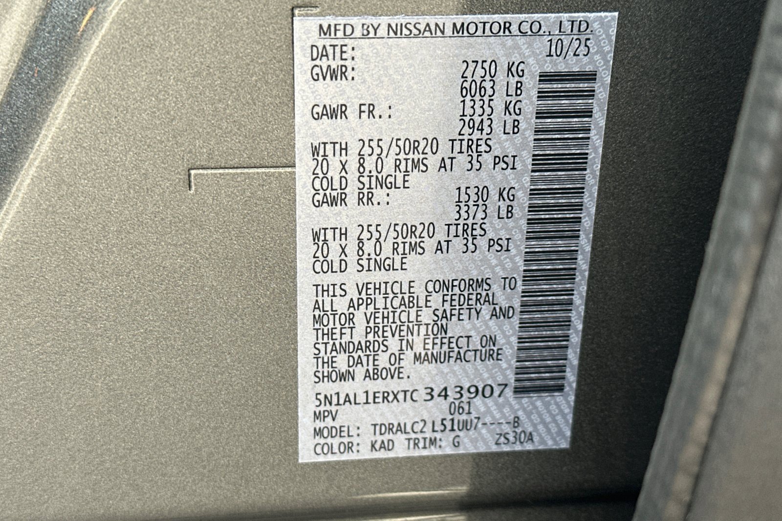 New 2026 INFINITI QX60 Pure w/ Cargo Package image 34