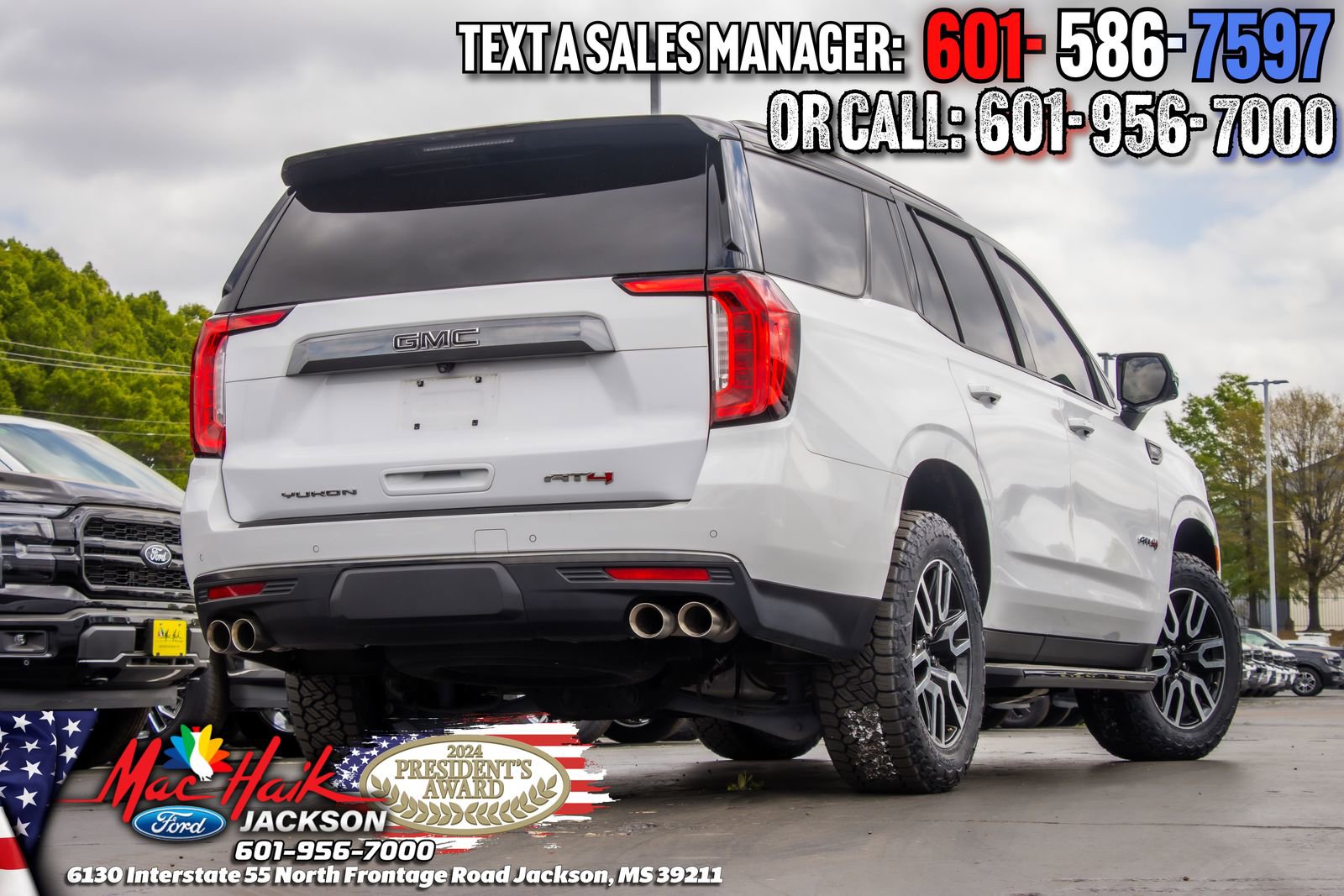 Used 2024 GMC Yukon AT4 w/ Technology Package image 6