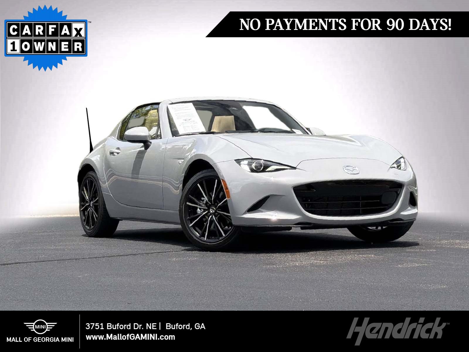 Used 2026 MAZDA MX-5 Miata RF Grand Touring RWD image 1