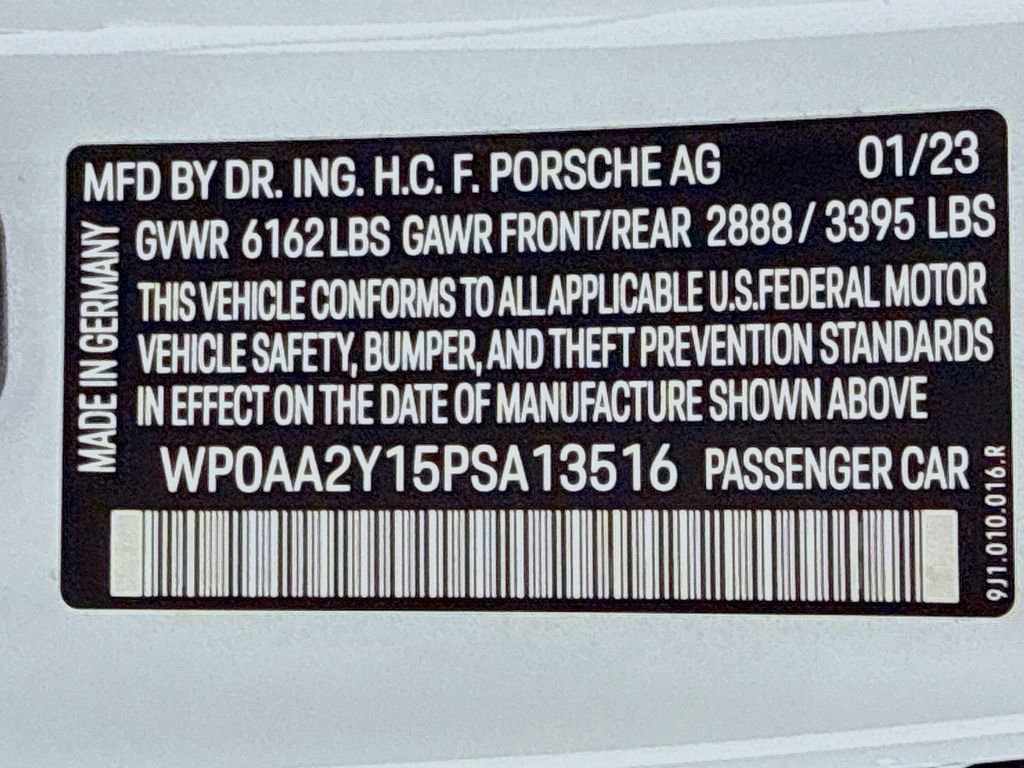 Certified 2023 Porsche Taycan RWD image 34