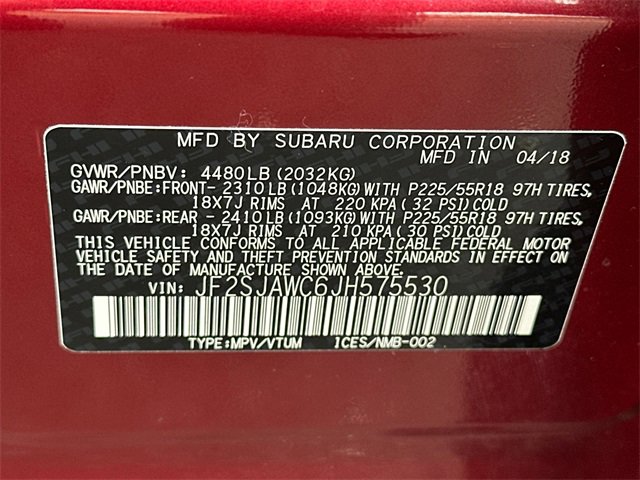 Used 2018 Subaru Forester 2.5i Touring w/ Popular Package #3B image 34