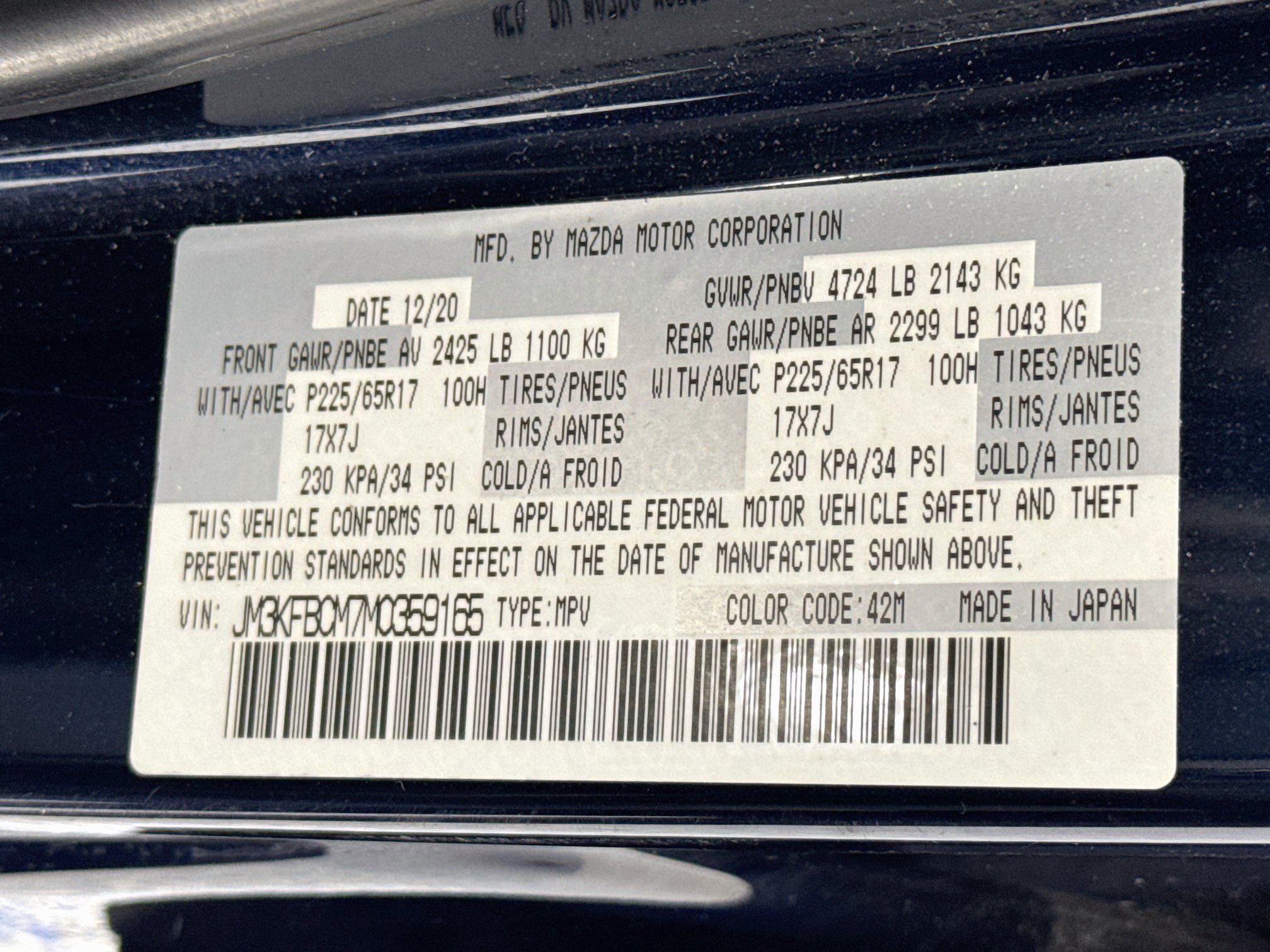 Used 2021 MAZDA CX-5 Touring AWD/4WD image 30