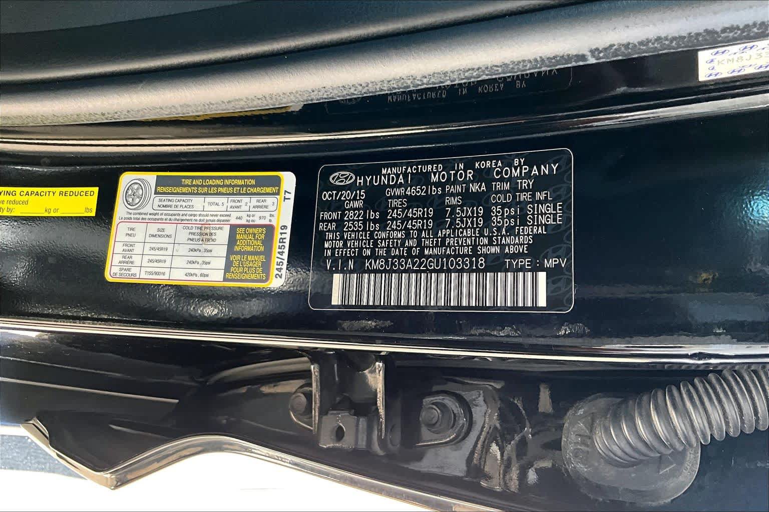 Used 2016 Hyundai Tucson Sport FWD image 34