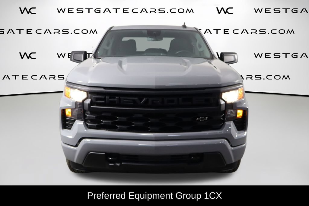 Used 2024 Chevrolet Silverado 1500 Custom w/ LPO, Dark Essentials Package RWD video 2