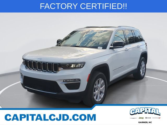 Certified 2023 Jeep Grand Cherokee Limited AWD/4WD image 1