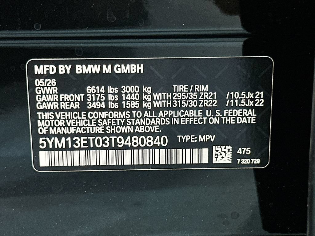 New 2026 BMW X5 M Competition w/ Executive Package AWD/4WD image 34