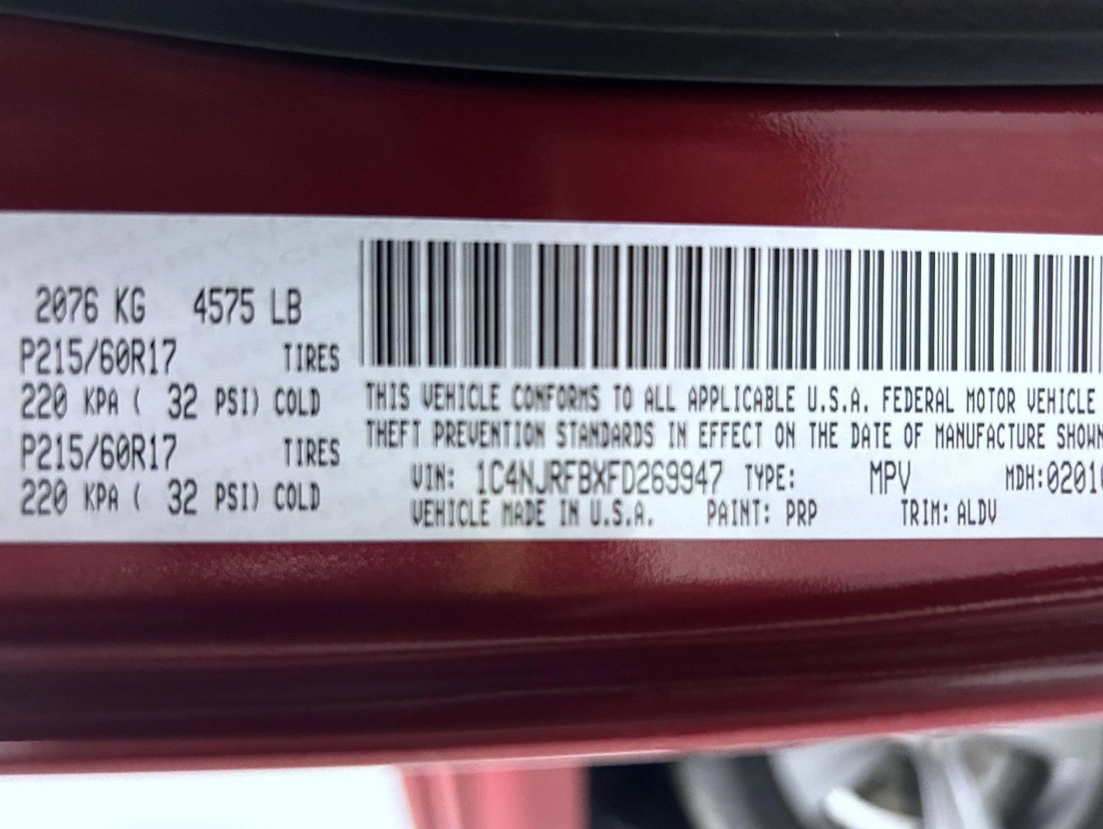 Used 2015 Jeep Patriot High Altitude AWD/4WD image 25