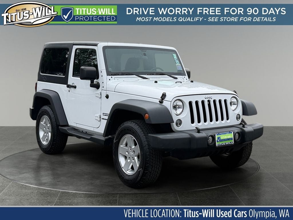 Used 2014 Jeep Wrangler Sport w/ Quick Order Package 23S AWD/4WD image 1
