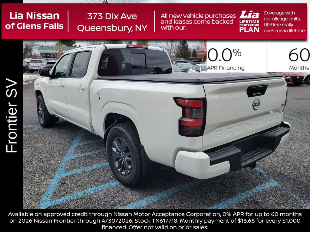 New 2026 Nissan Frontier SV w/ SV Convenience Package image 8