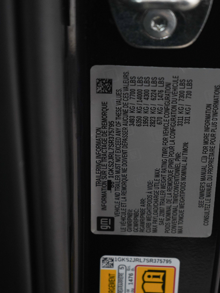 Used 2025 GMC Yukon XL Denali w/ Sun & Power Step Package AWD/4WD image 30