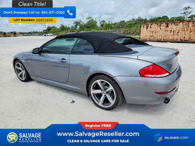 Used 2010 BMW 650i Convertible w/ Sport Pkg RWD image 3