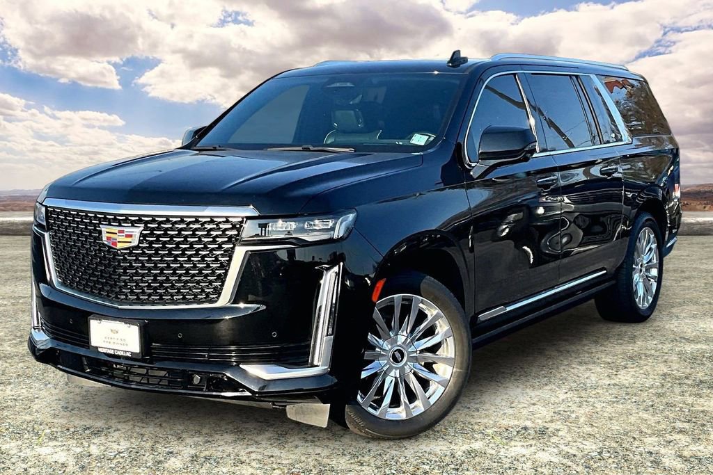 Used 2021 Cadillac Escalade ESV Premium Luxury w/ Driver Assist Tech Package AWD/4WD image 3