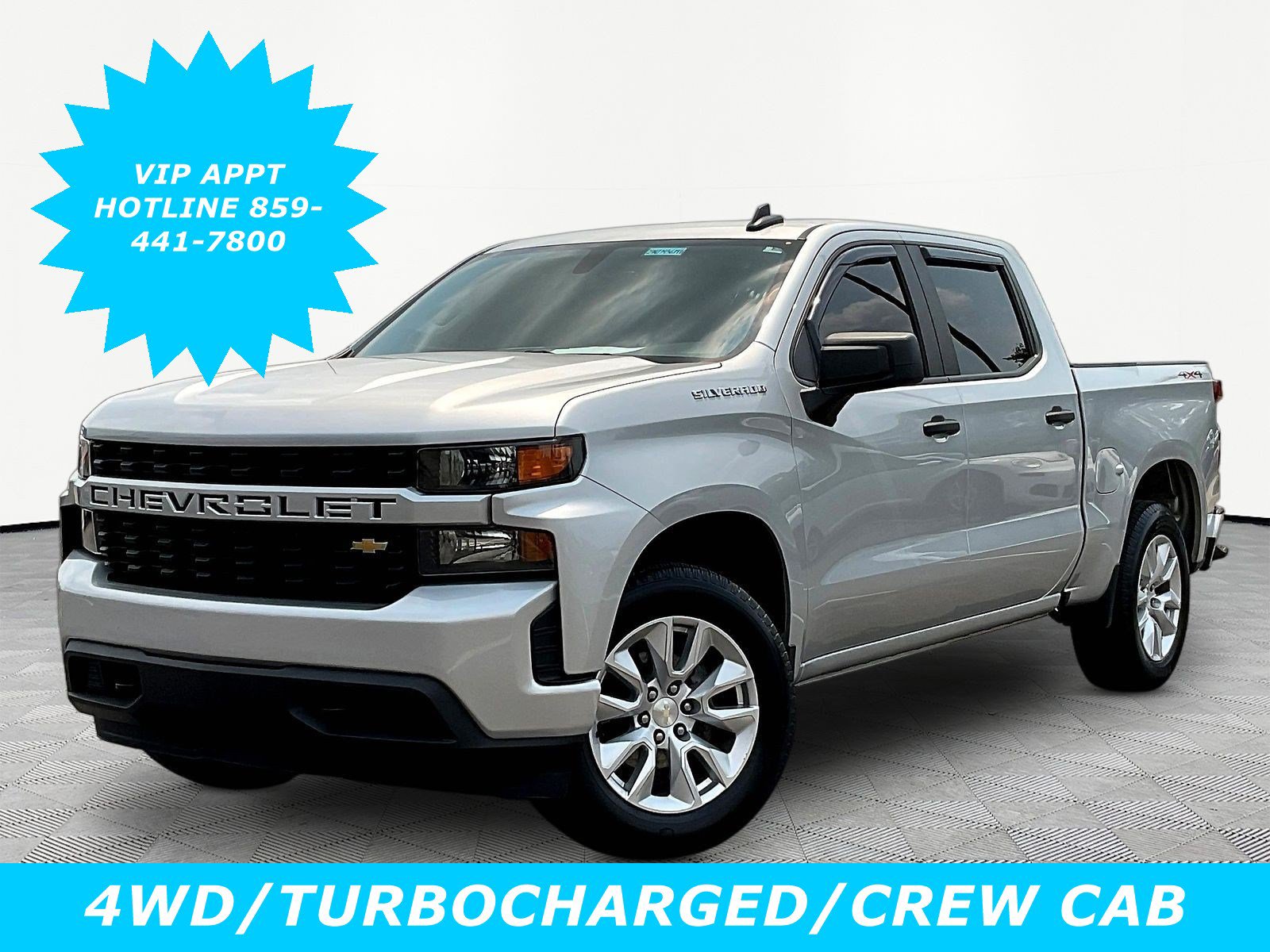 Used 2022 Chevrolet Silverado 1500 Custom AWD/4WD image 1