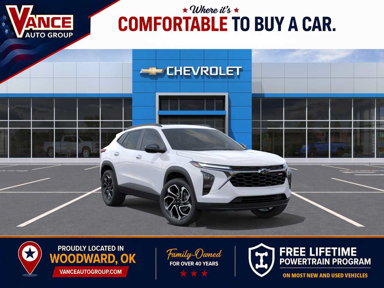 New 2026 Chevrolet Trax RS w/ Sunroof Package FWD image 1