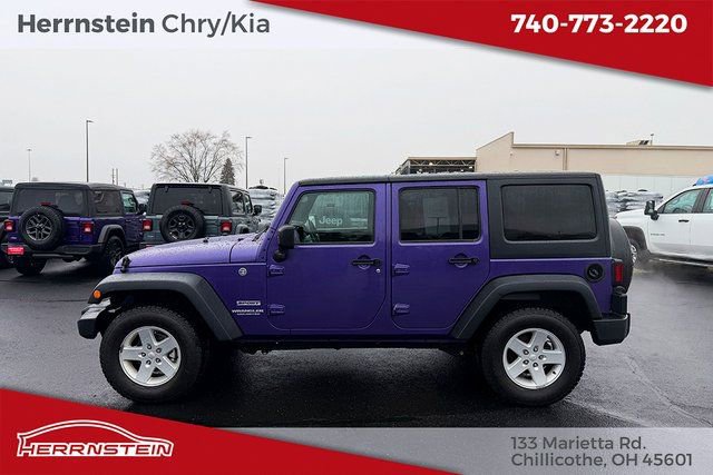 Used 2017 Jeep Wrangler Unlimited Sport w/ Quick Order Package 24S image 4