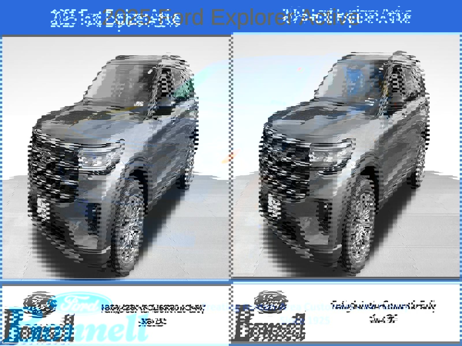 New 2025 Ford Explorer Active w/ Active Comfort Package