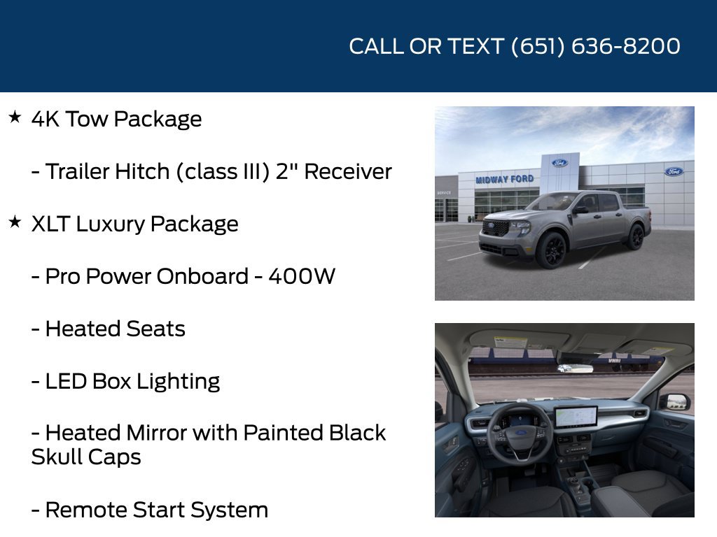 New 2026 Ford Maverick XLT w/ Equipment Group 301A AWD/4WD image 10