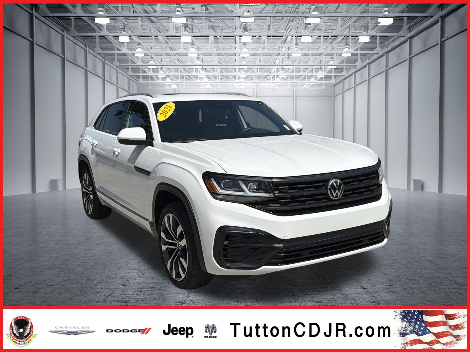 Used 2021 Volkswagen Atlas Cross Sport SEL R-Line