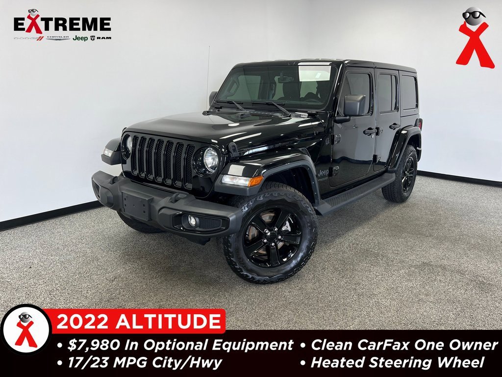 Used 2022 Jeep Wrangler Unlimited Sahara video 1