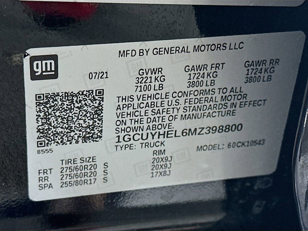 Used 2021 Chevrolet Silverado 1500 High Country image 37