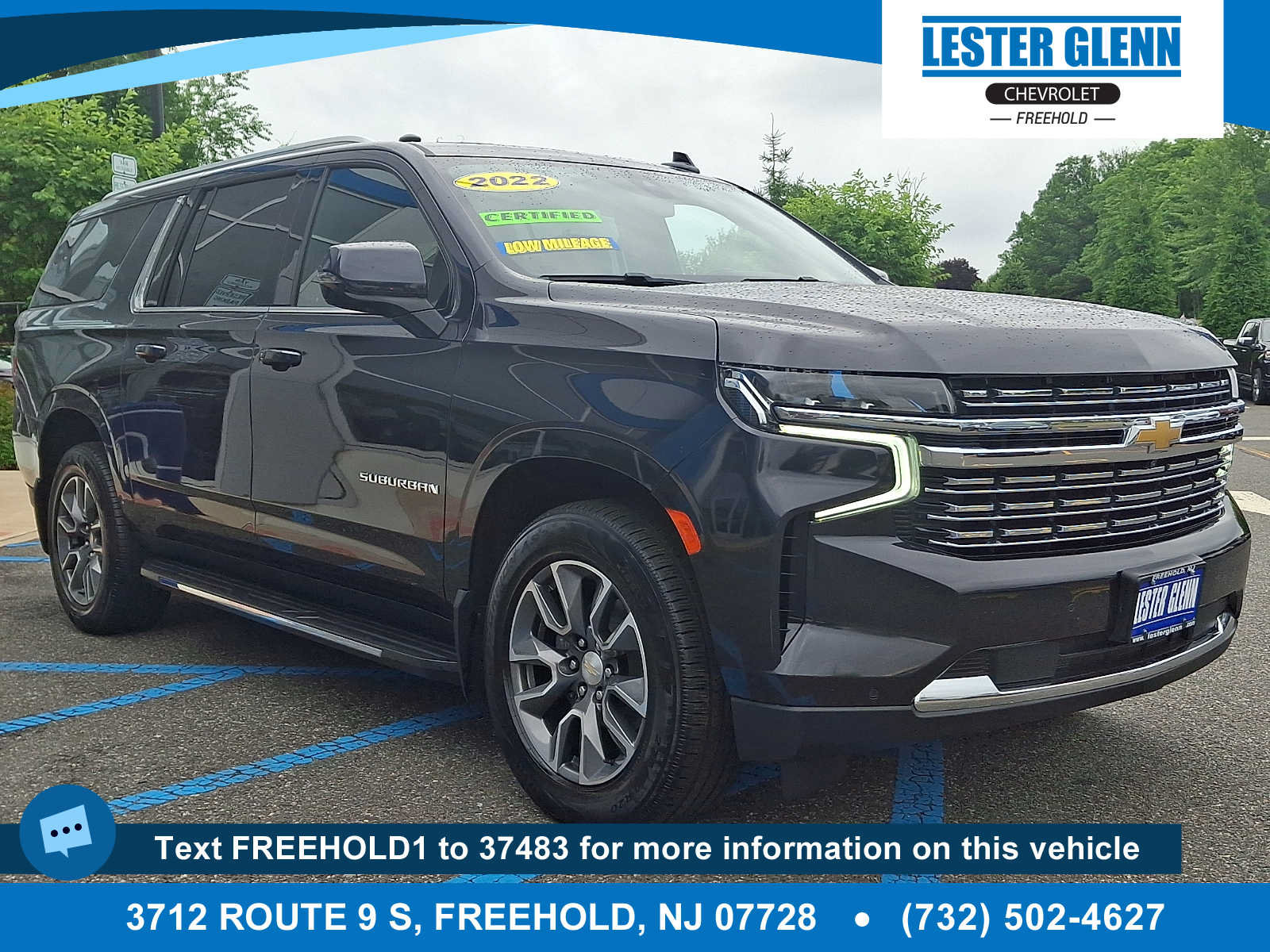 Certified 2022 Chevrolet Suburban LT w/ LT Signature Plus Package AWD/4WD image 1