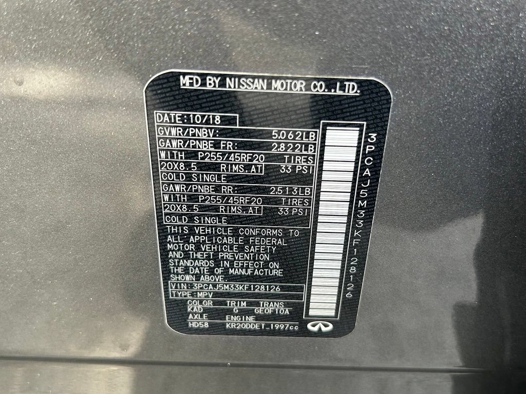 Used 2022 INFINITI QX55 Luxe w/ Cargo Package AWD/4WD image 54
