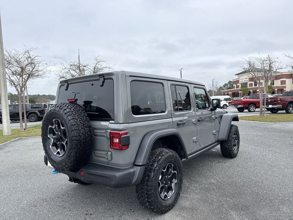 Used 2022 Jeep Wrangler Unlimited Rubicon 4xe w/ Steel Bumper Group image 3