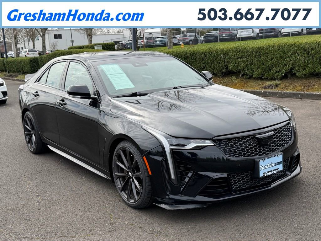 Used 2022 Cadillac CT4 V Blackwing w/ Driver Assist Package image 1