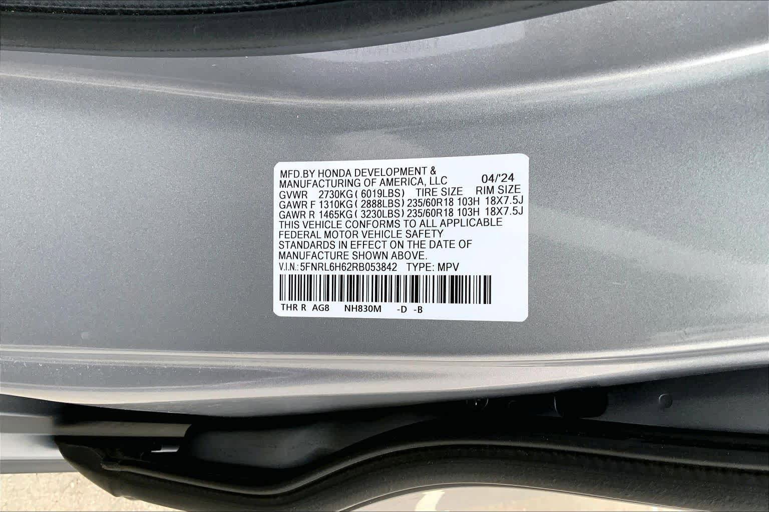 Used 2024 Honda Odyssey EX-L image 34