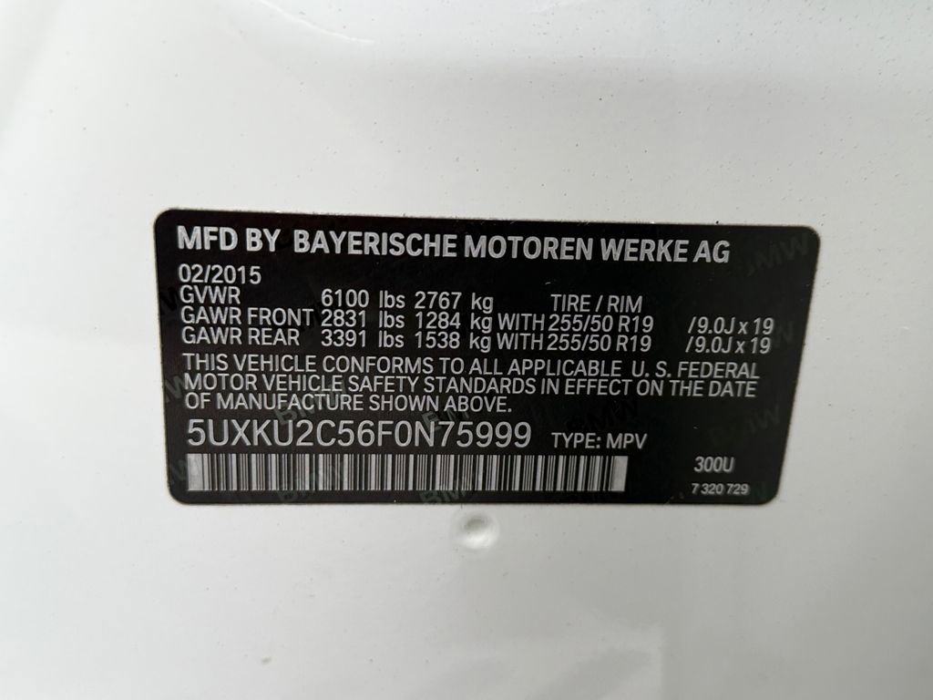 Used 2015 BMW X6 xDrive35i image 28