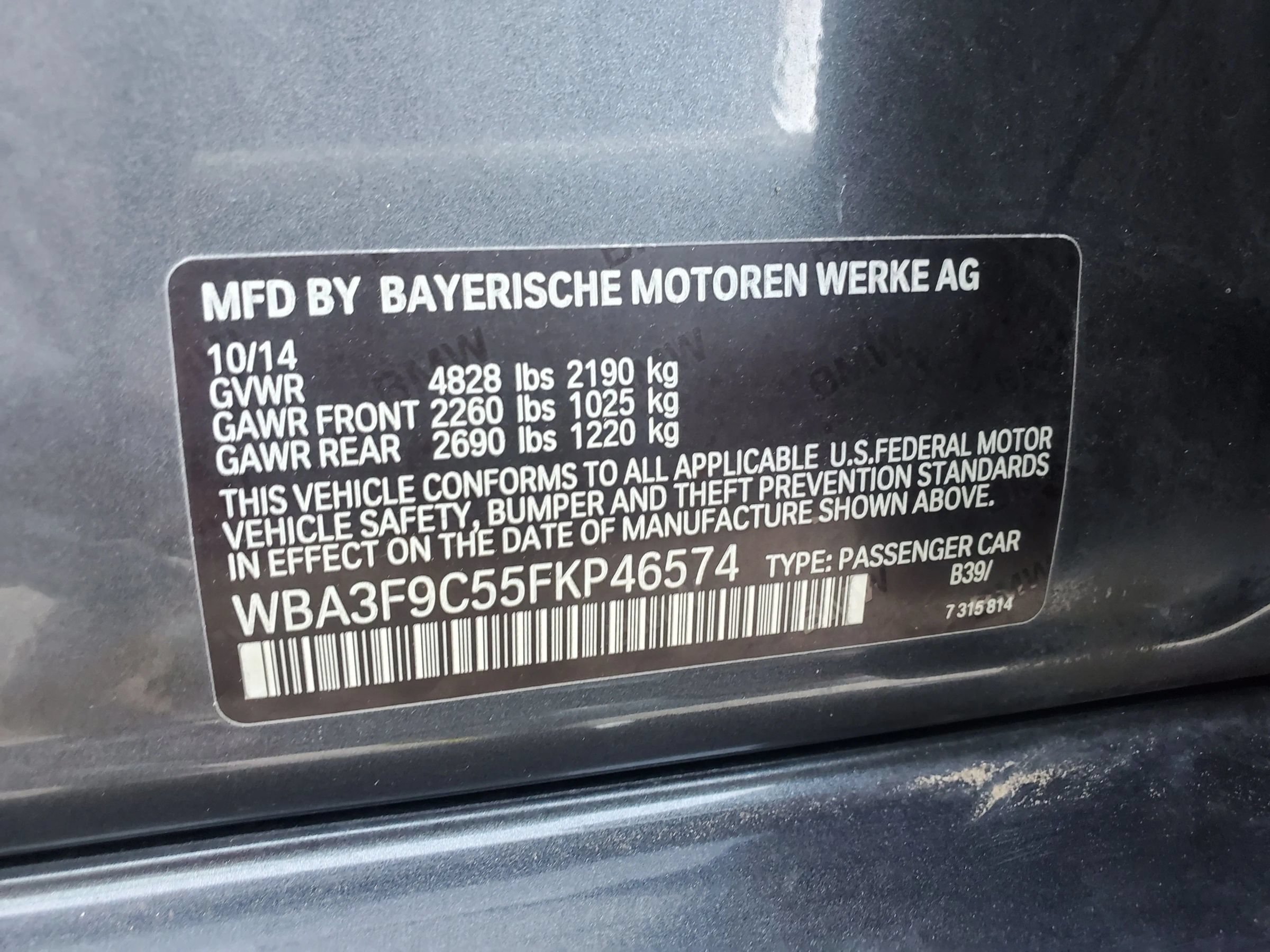 Used 2015 BMW ActiveHybrid 3 w/ Technology Package RWD image 74