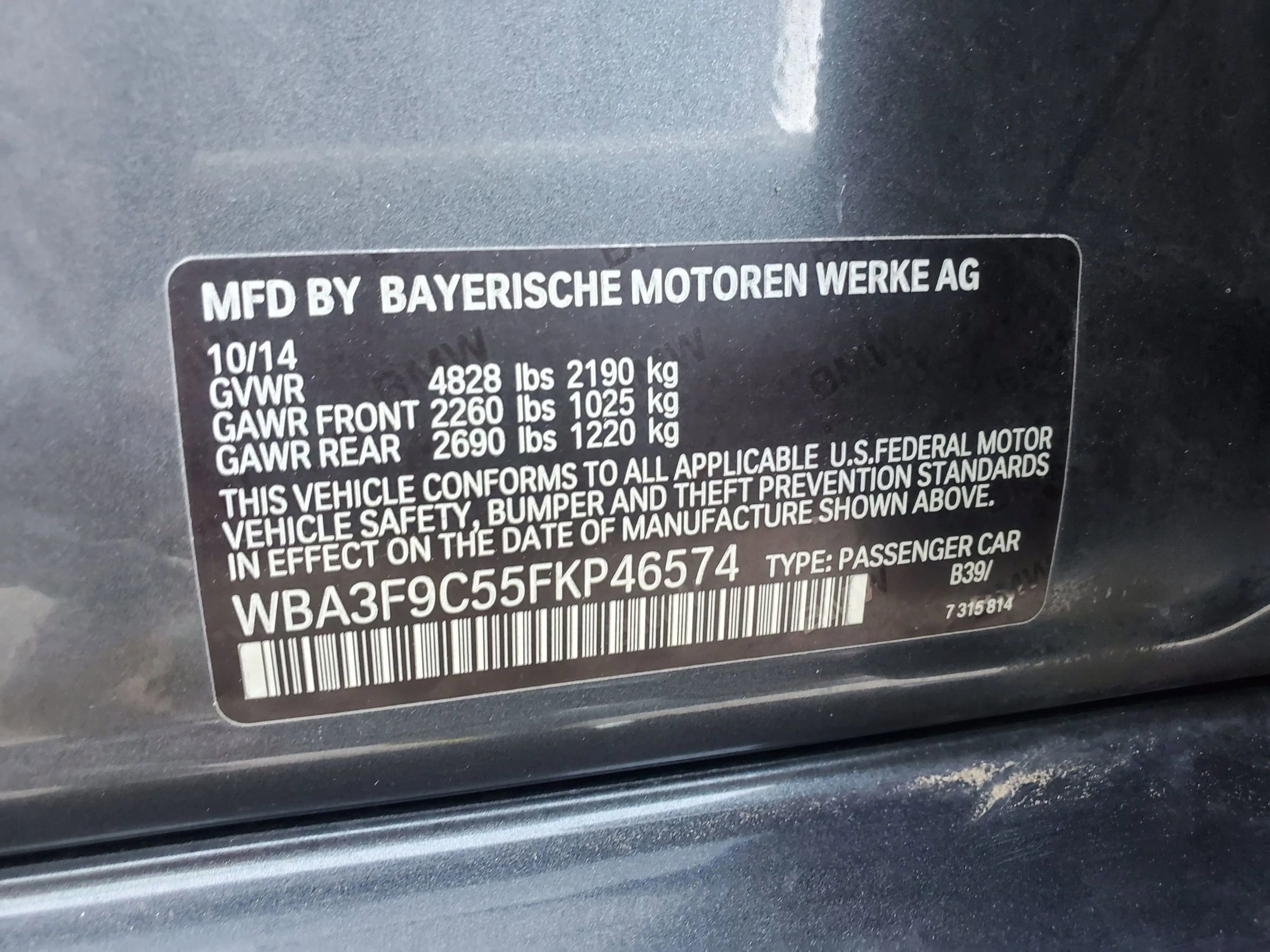 Used 2015 BMW ActiveHybrid 3 w/ Technology Package image 74