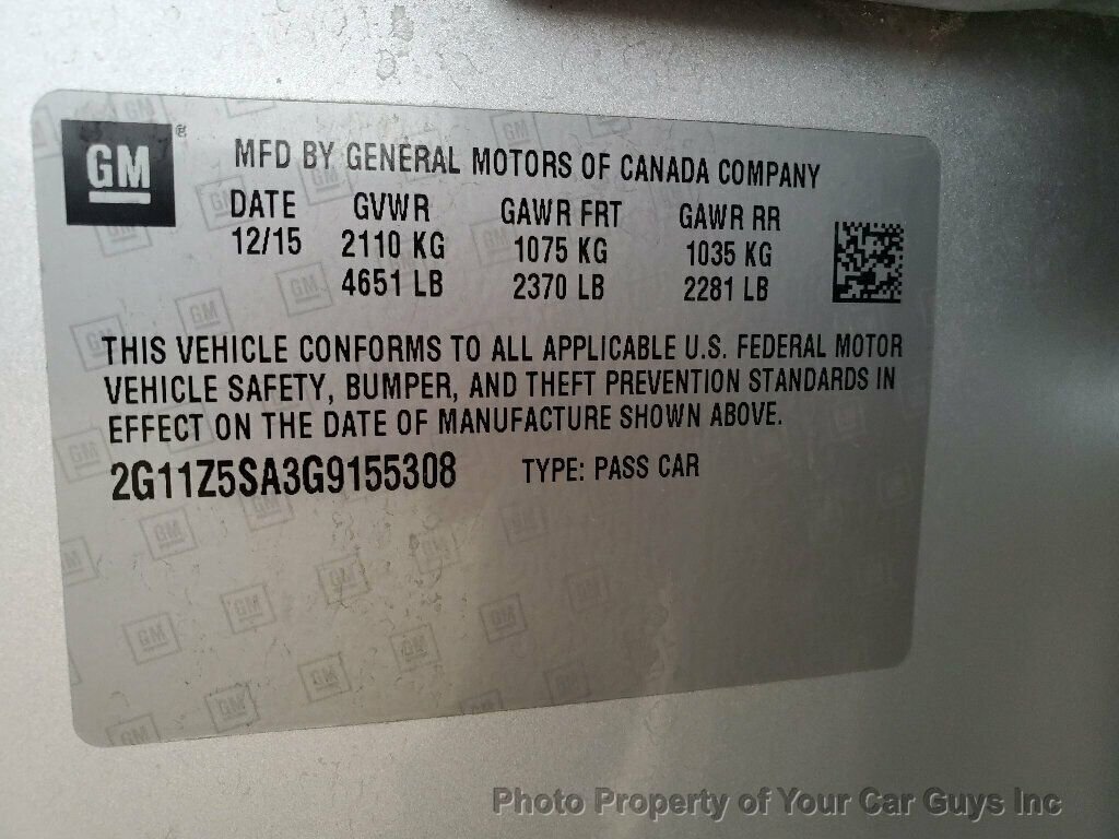 Used 2016 Chevrolet Impala LS FWD image 25