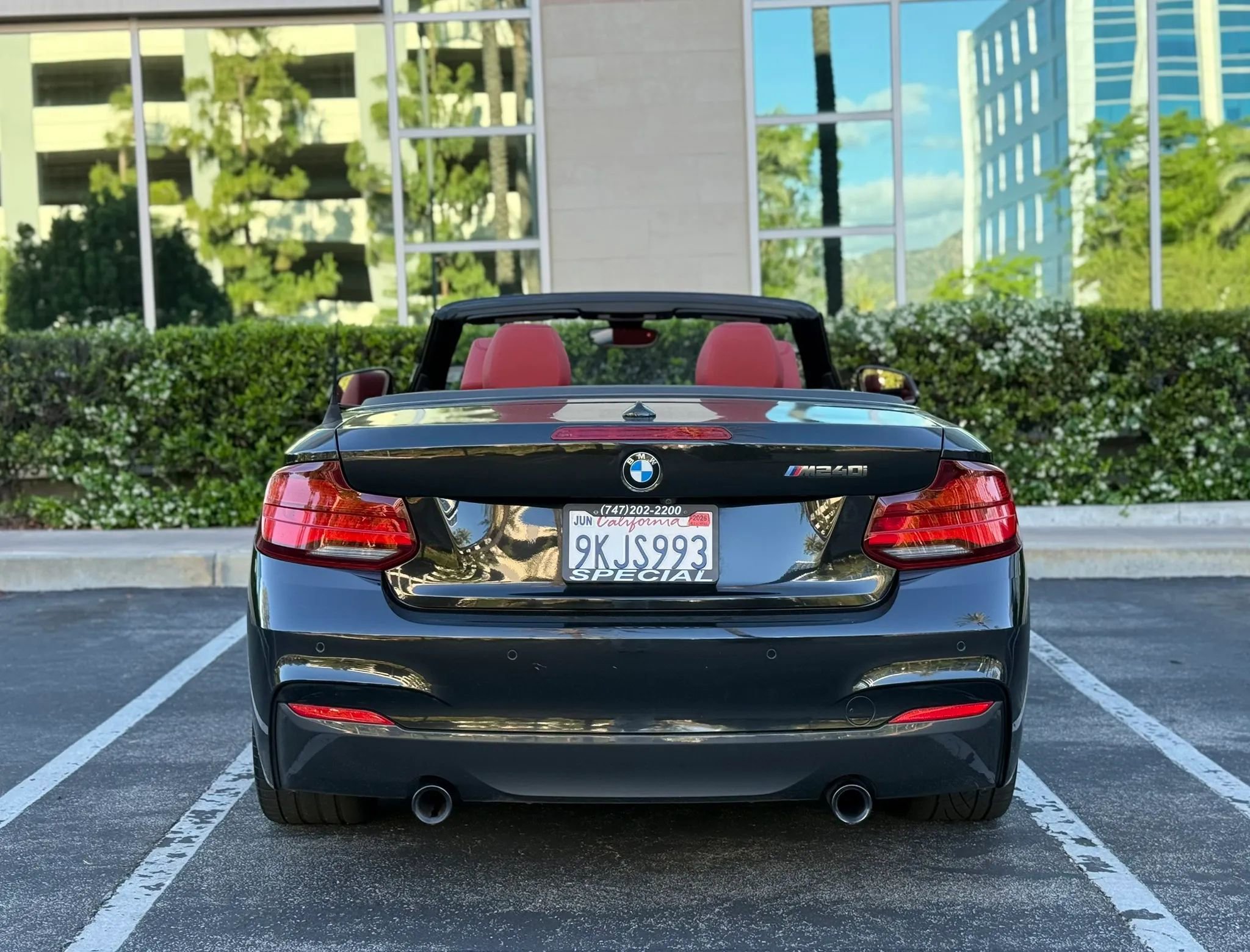 Used 2020 BMW M240i Convertible w/ Premium Package RWD image 3