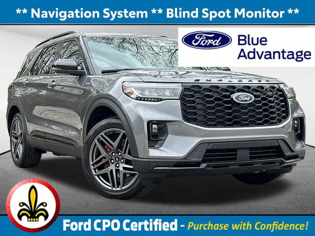 Certified 2025 Ford Explorer ST-Line w/ ST-Line Street Pack AWD/4WD image 1