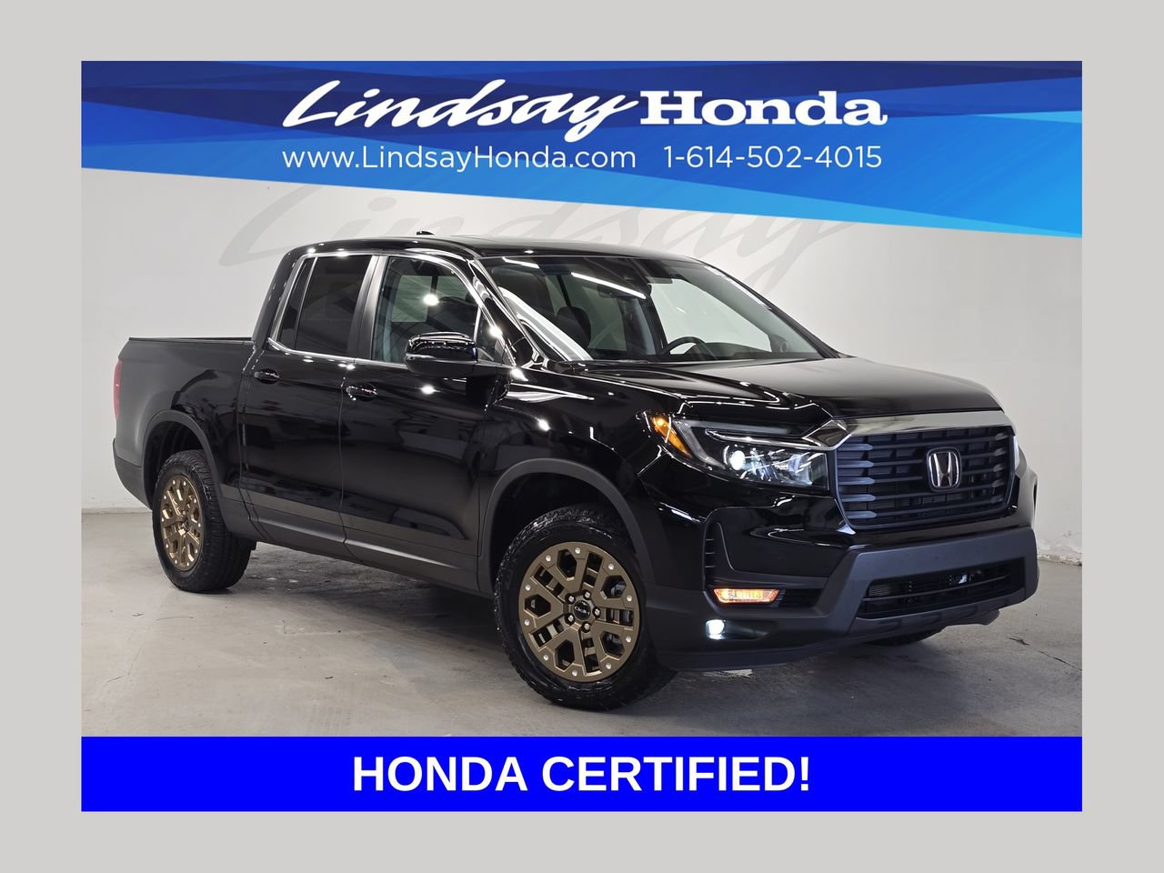 Certified 2023 Honda Ridgeline RTL