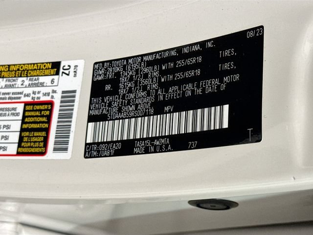 Used 2024 Toyota Grand Highlander AWD image 33