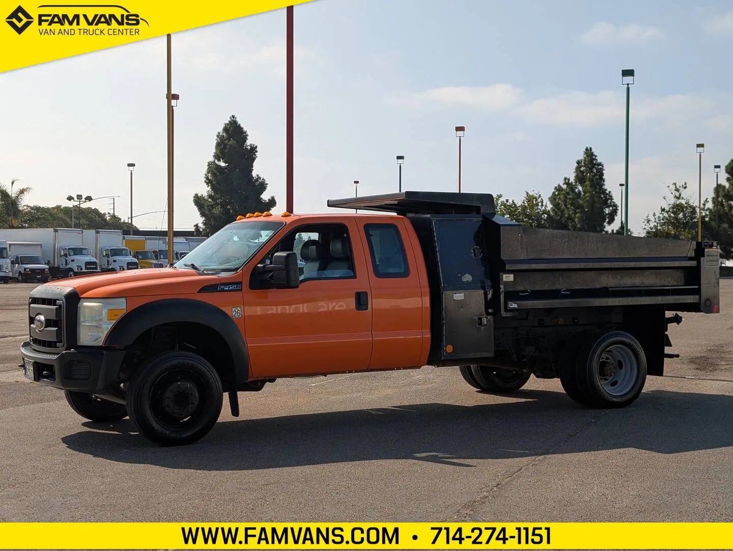 Used 2016 Ford F450 XL w/ Trailer Tow Package RWD image 5
