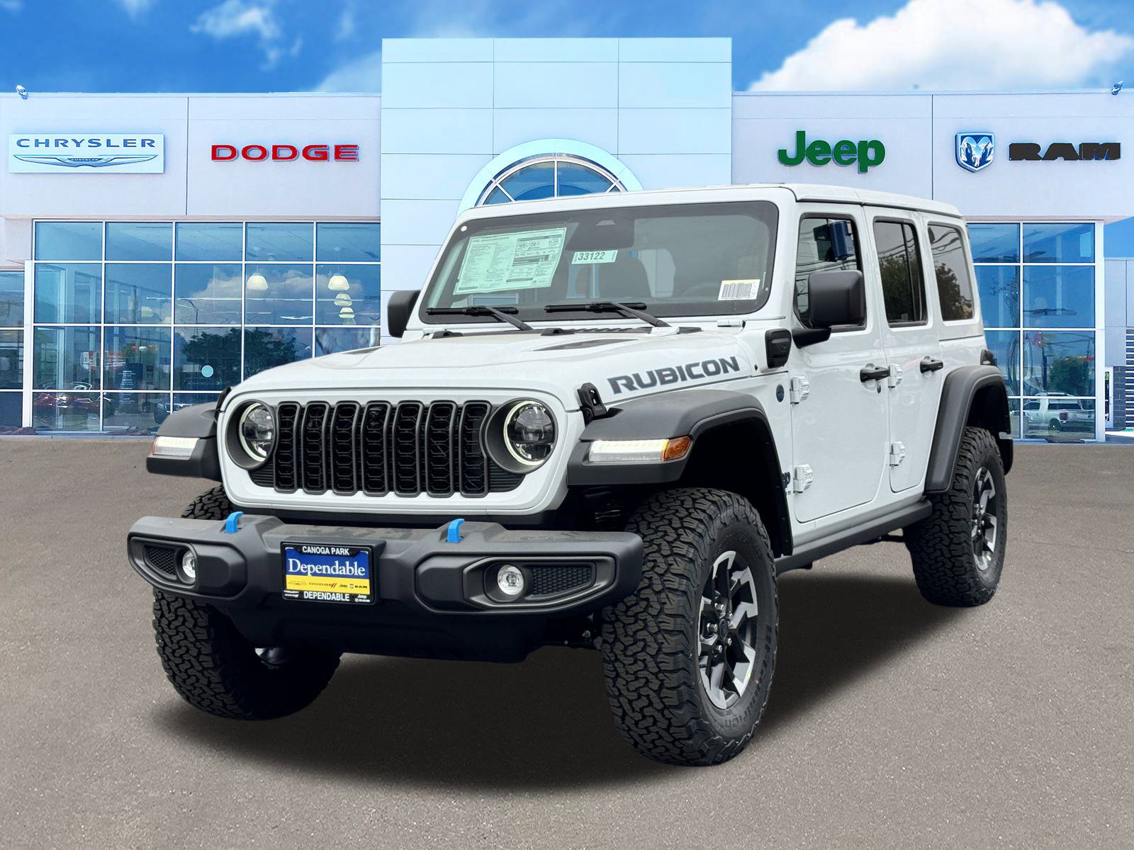 New 2025 Jeep Wrangler Unlimited Rubicon 4xe w/ Safety Group image 4