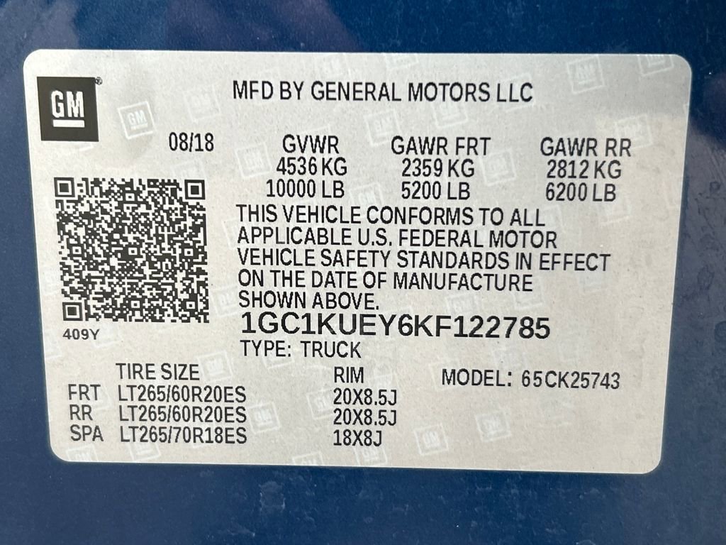 Used 2019 Chevrolet Silverado 2500 High Country w/ Duramax Plus Package image 39