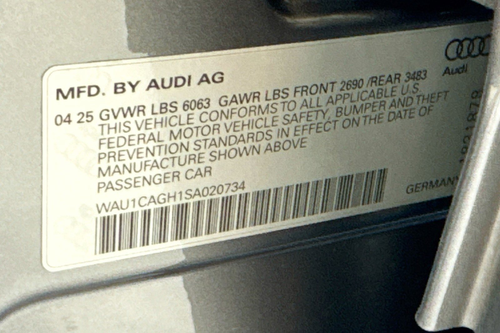 Used 2025 Audi A6 e-tron Premium w/ Convenience Package image 30