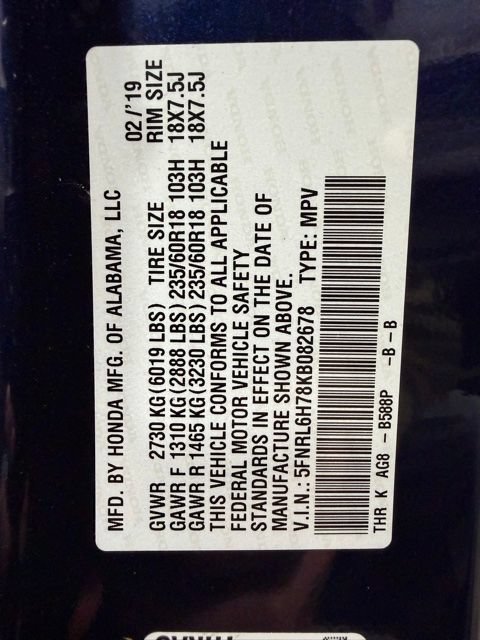 Used 2019 Honda Odyssey EX-L image 30