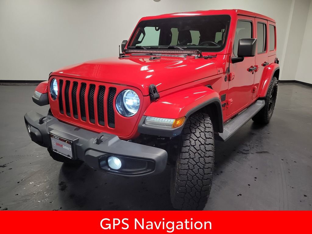 Used 2020 Jeep Wrangler Unlimited Sahara AWD/4WD image 4