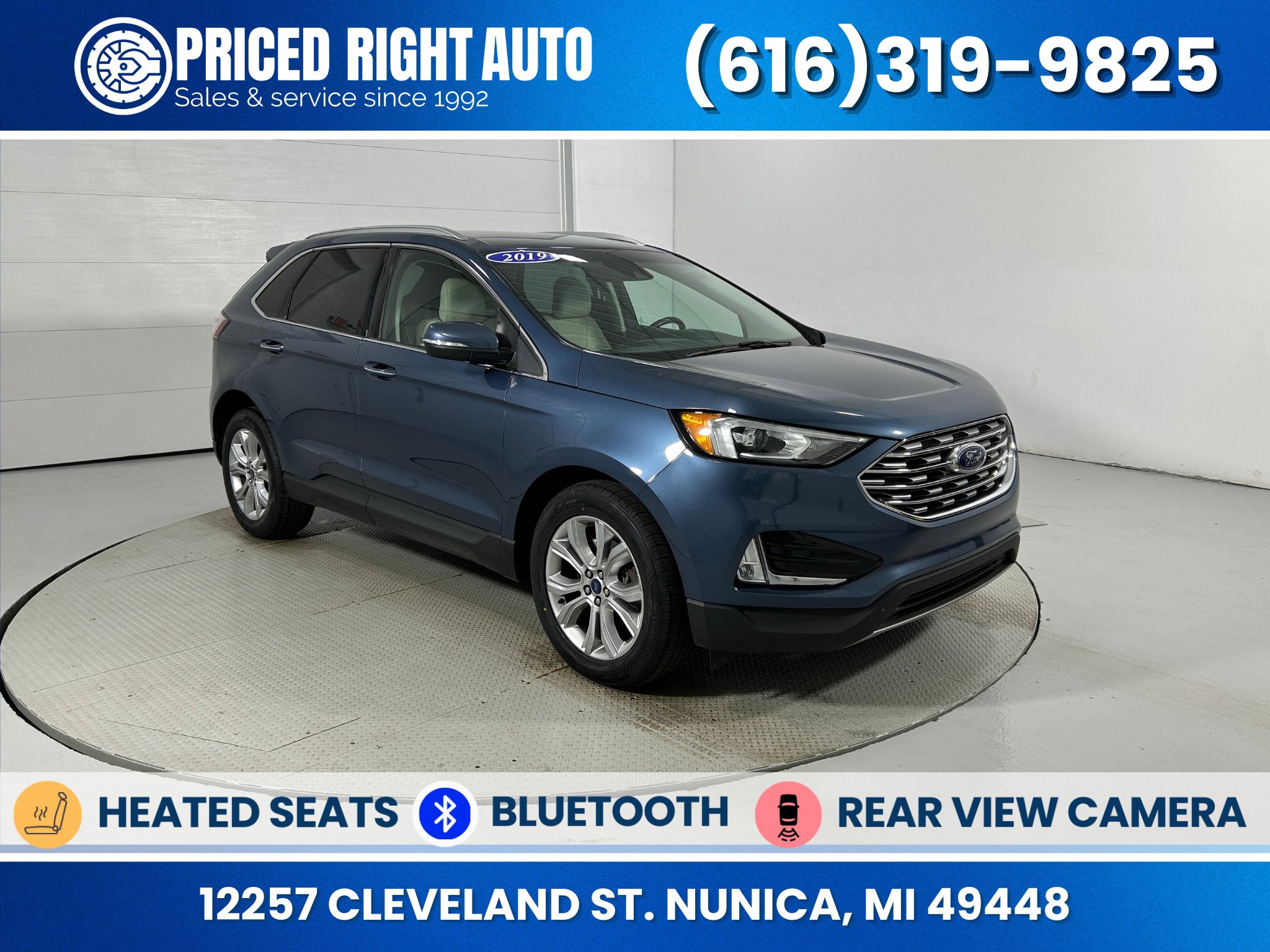 Used 2019 Ford Edge Titanium w/ Cold Weather Package